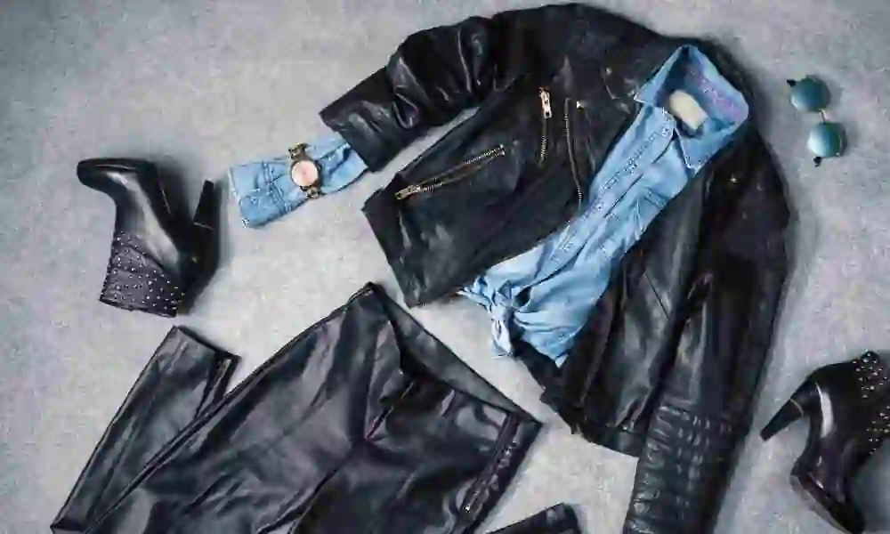 leather-jacket-and-shoes-that-go
