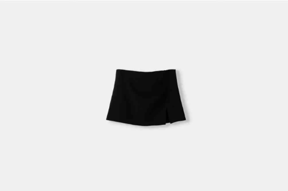 ponte-di-roma-knit-skort-with-gathered-detail