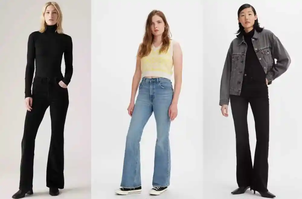 best-levi's-flare-jeans